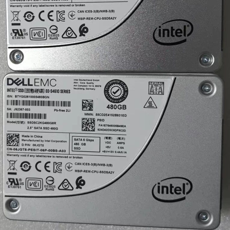 S4610 твердотельный накопитель 480 ГБ