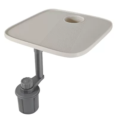 Car cup holder small table, car armrest box dining tray, rotatable in-car eating storage tray, drink cup holder (Car cup holder/beverage holder) - ac-2360-white