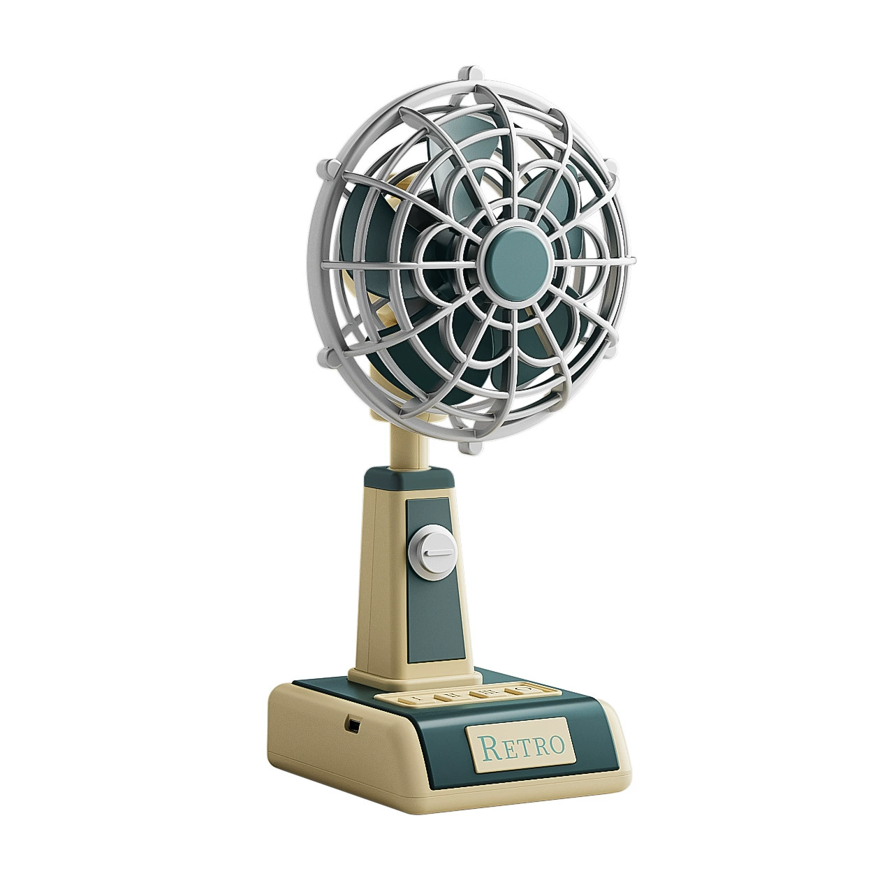 Настольный портативный ретро-путешествующий воздушный вентилятор, новая коллекция, опт