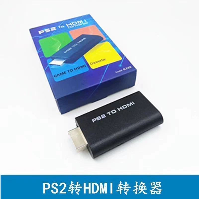 Конвертер PS2 в HDMI Консоль PS2 в HDMI высокий, пожалуйста, конвертировать видео PS2 цветовая разница подключить HDMI телевизор