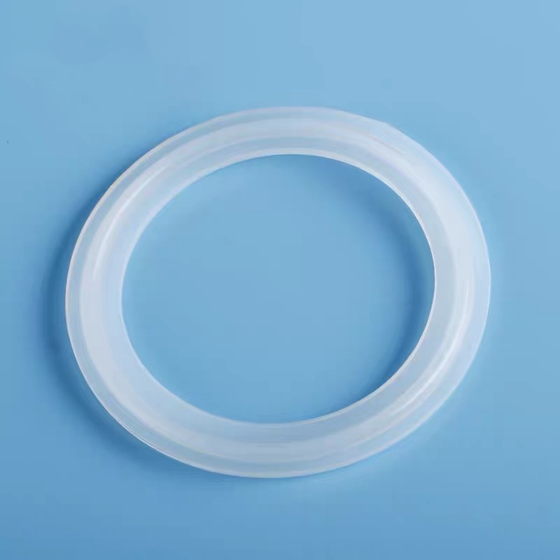 批发量大硅橡胶快装垫片卫生级圆形密封垫圈卡盘快接垫片卡箍垫食