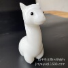 玉石羊驼摆件 玉器工艺品 汉白玉摆件 直播供应 白玉羊驼家居摆件|ru