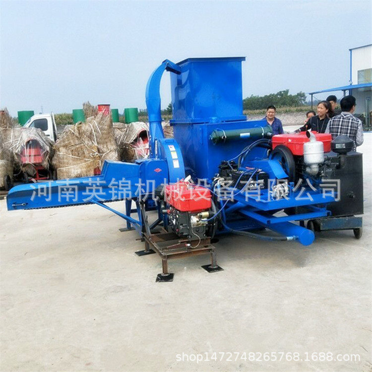 移动式液压牧草打捆机 青储玉米秸秆打包机 牛羊青饲料打包机