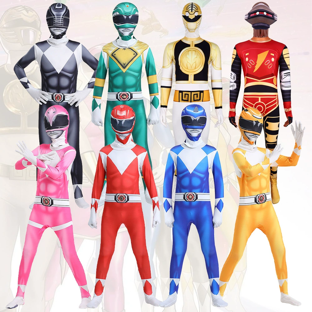 Пальто команды динозавров Колготки Комбинезон для косплея Детский костюм для выступления костюм на Хэллоуин