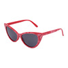 Glasses for adults, sun protection cream, high advanced red sunglasses, cat's eye, UF-protection, high-quality style