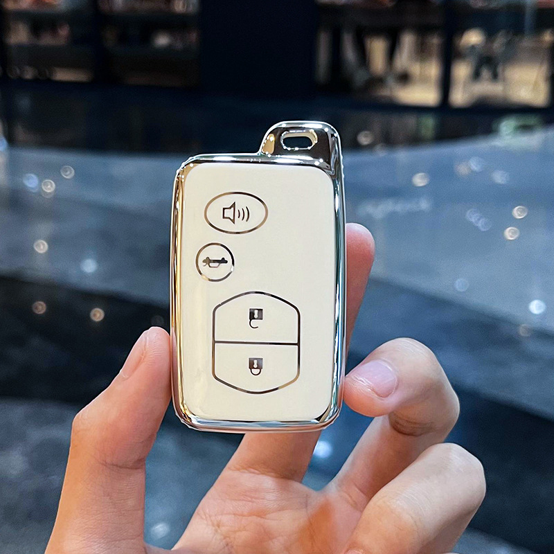 도요타 I-스마트 4 키 [싱글 쉘 화이트]