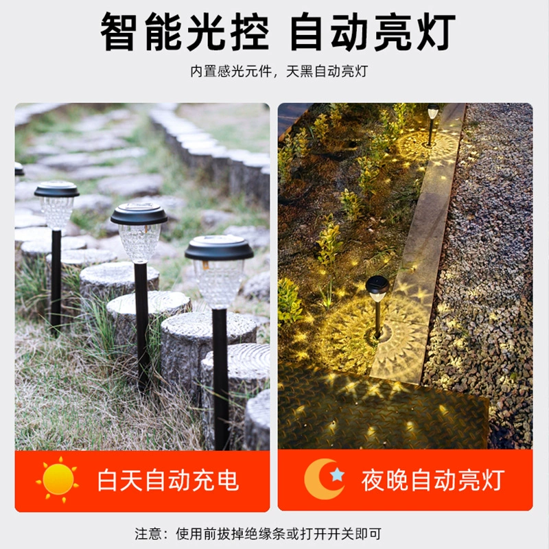 Путевые садовые фонари на солнечной батарее, атмосферные LED-декорации для беседки, (трансграничная торговля)