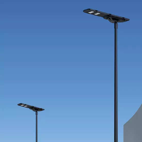 韦德生产批发太阳能路灯新款一体化红外感应智能遥控工程照明路灯