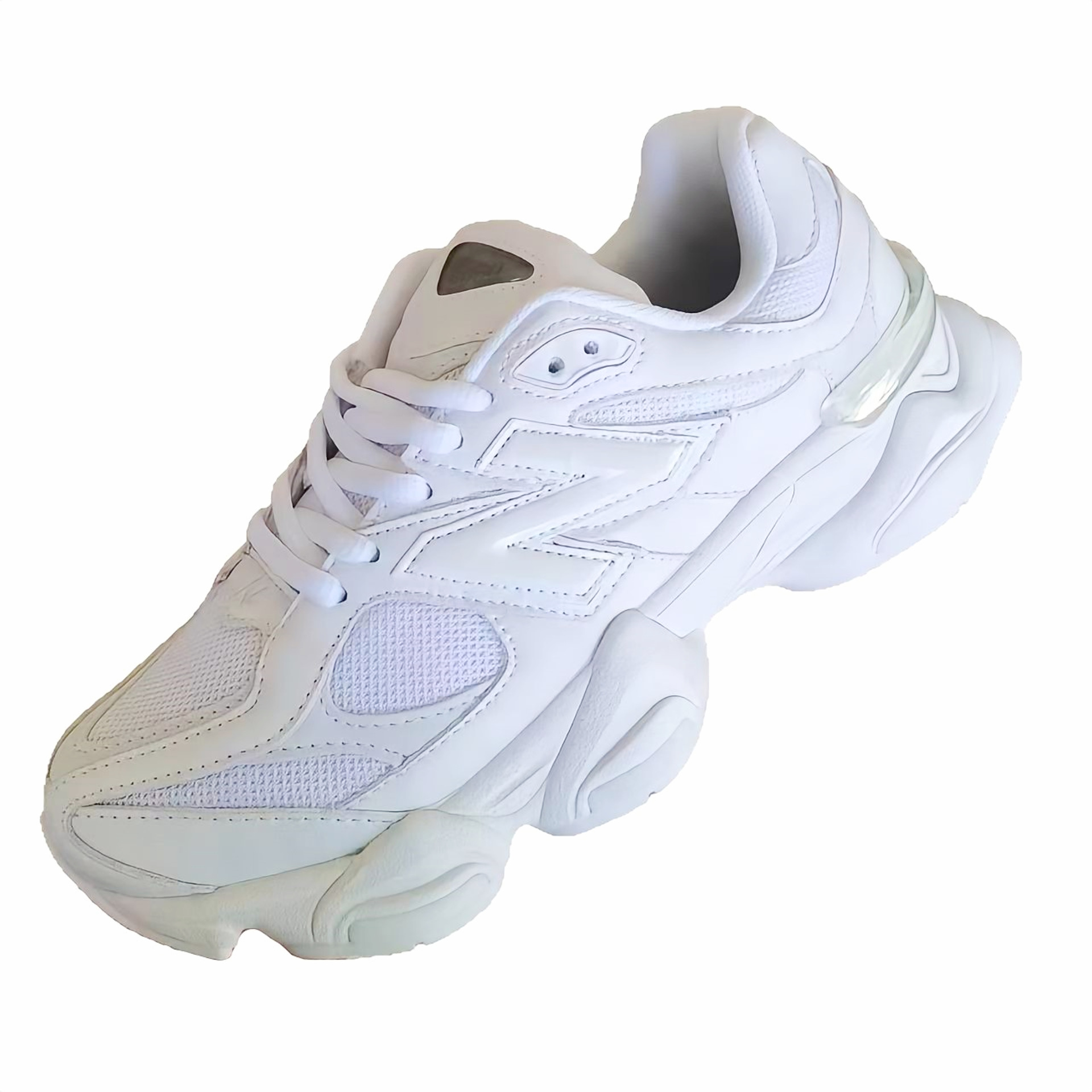 莆田純正NB9060小象蹄ユニセックスレトロカップルスポーツカジュアル高品質ランニングシューズ