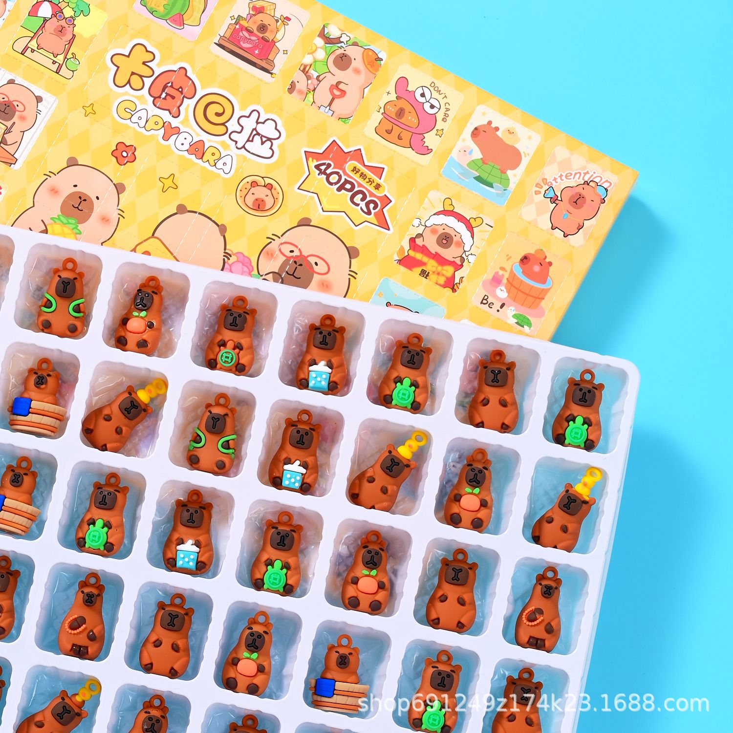 Kapibala 40 dongdongdongle Dolphin boy sorpresa Caja ciega colgante regalo de cumpleaños para hombres y mujeres estudiantes de primaria pinchan música