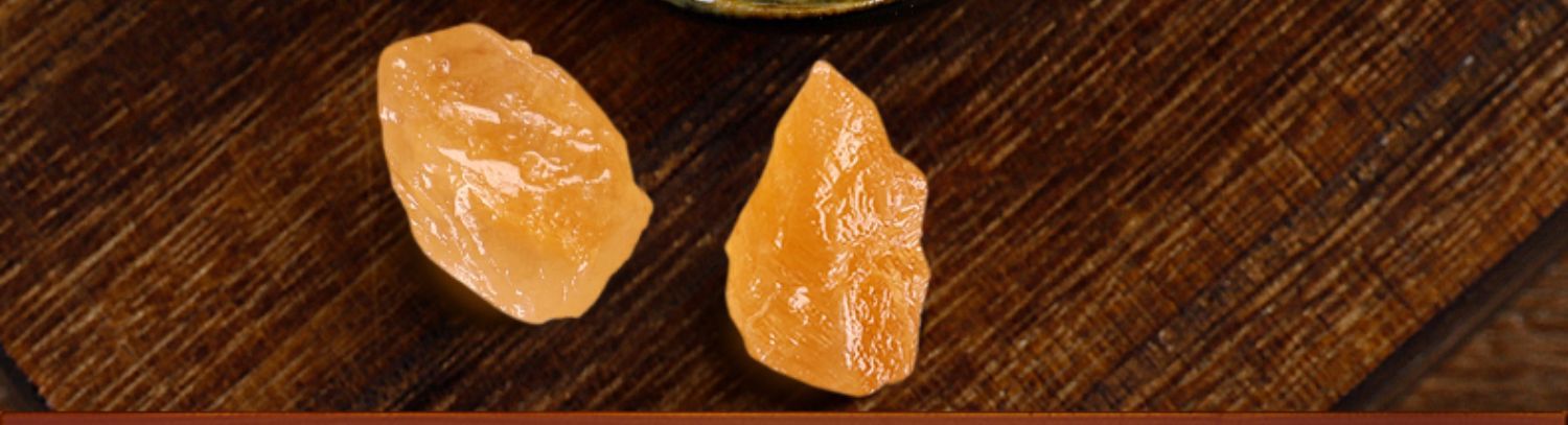 Yellow Rock Sugar (Sugarcane Old Rock Sugar) — 250g Multi-Crystal Thumb-Sized Pieces for Tea & Cooking overview