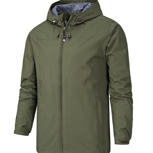 Outdoor windproof and waterproof four-season mountaineering jacket, men's thin spring and autumn single-layer jacket, one-piece drop shipping for women