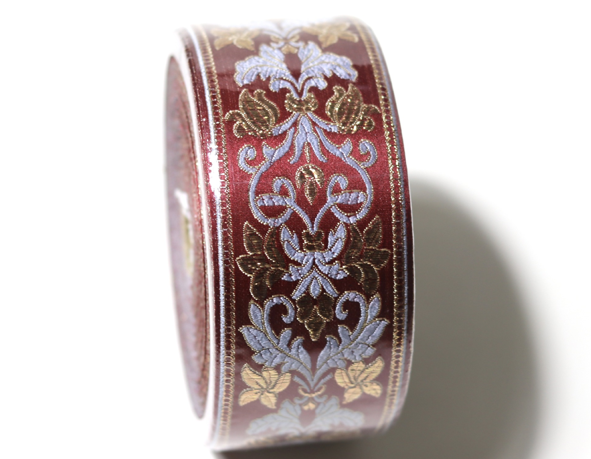 Ancho 9cm 6cm de alta precisión jacquard correas cara de caballo falda almohada Hanfu sofá cojín mesa bandera cama mantel costura