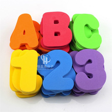 EVA字母数字儿童玩具 可印刷泡棉动物玩具DIY小道具幼儿益智EVA