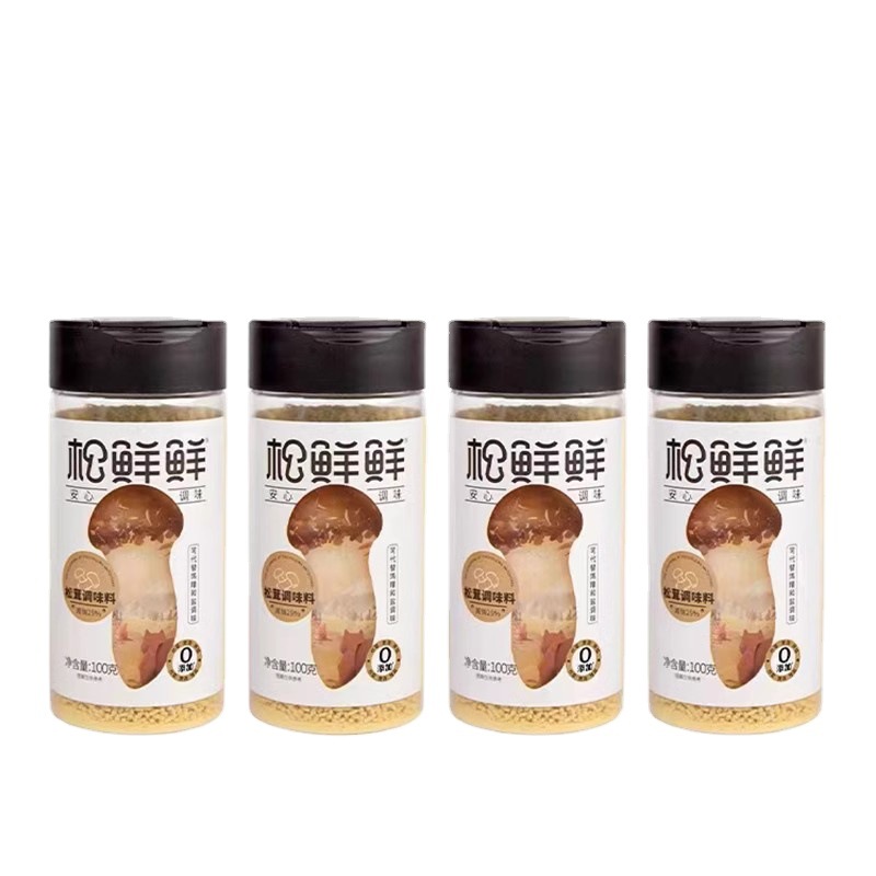 清心湖松鲜鲜松茸鲜蔬果粉调味料100g代替鸡精味精纯素辅食粉瓶装