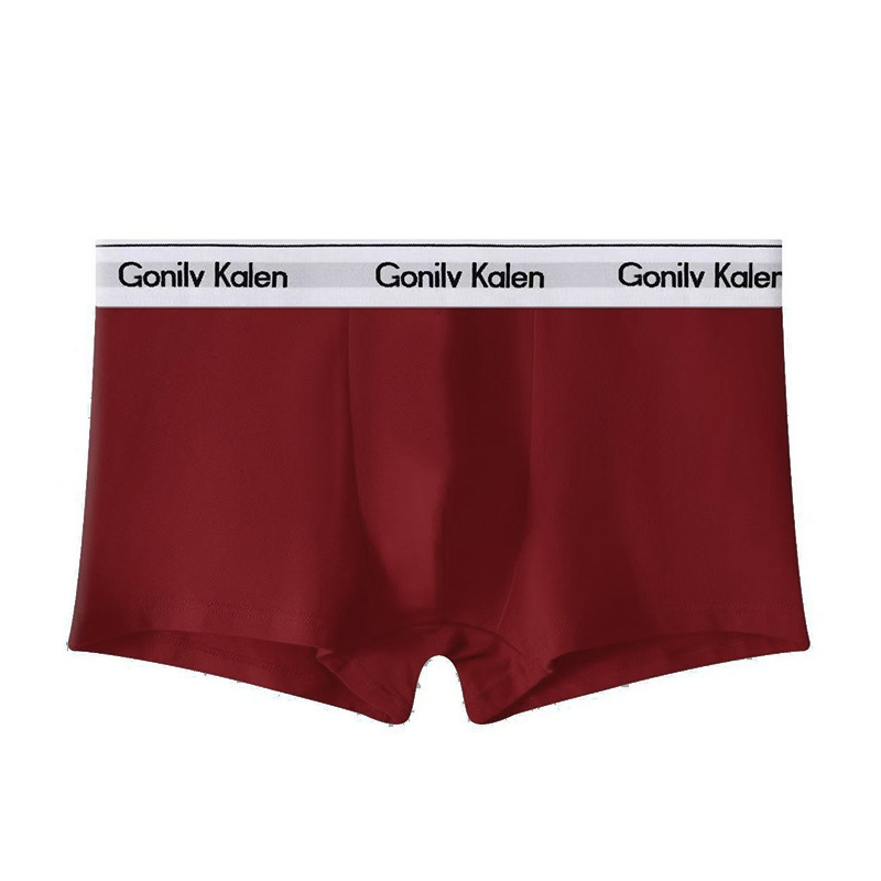 Gonilv Kalen Underwear Boxer Briefs Red