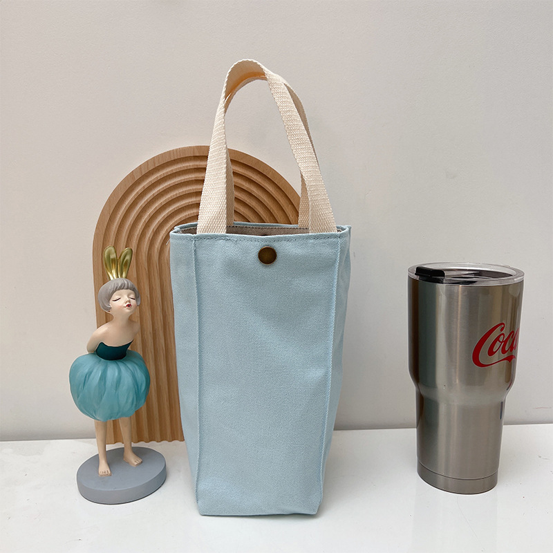 Simple dot lienzo termo cubierta de la taza cubierta protectora universal hervidor de agua bolso de leche taza de té bolsa portátil