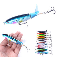 Sea fishing pencil lure lure floating threaded propeller tractor fake lure 11cm13g lure lure wholesale