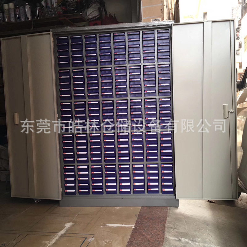 厂家直销零件柜200抽带门零件整理柜样品零件柜五金工具储存柜