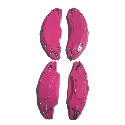 Car Aluminum Alloy Caliper | Brake caliper cover - tesla-model-3-rose-red-set-of-four