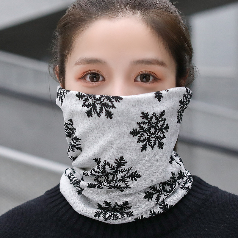 Sombrero de montaje de moda coreana para hombres y mujeres otoño invierno grueso gorro de luna máscara de ciclismo a prueba de viento image 24