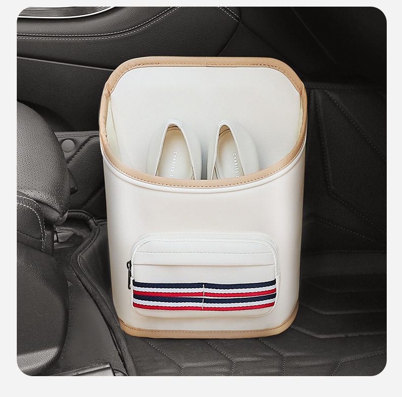 Multi-functional car shoe box car co-pilot shoes storage bag car shoes artifact trunk storage hanging bag