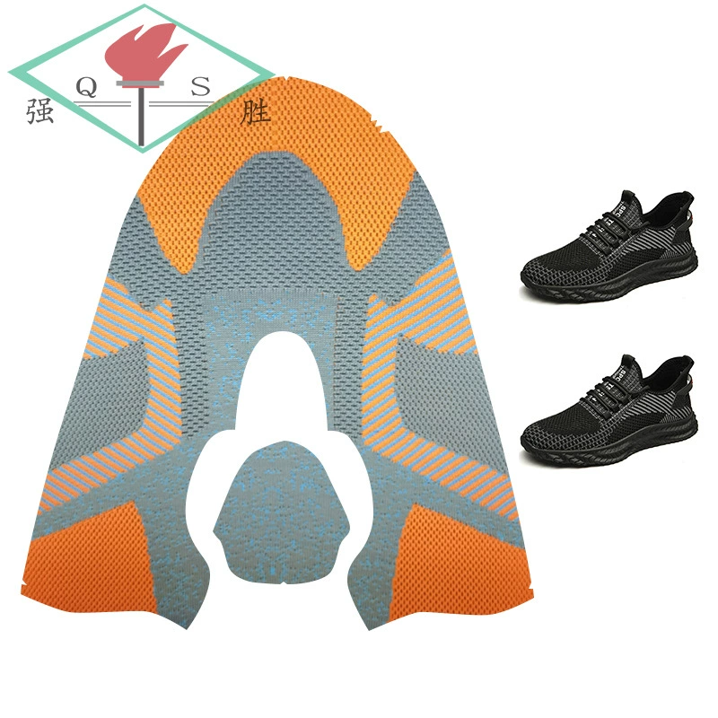 Обувь верхняя-полуфабрикат Мужская Обувь Вамп трехмерный Летающий тканый спортивный Обувь Верхняя поверхность Летающий тканый Вамп фабрика Вамп