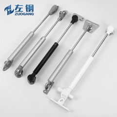 Left-Steel Glass Door Up-Down Door Air Pressure Rod Random Stop Gas Support Hydraulic Rod Household Cabinet Minimalist Support Rod