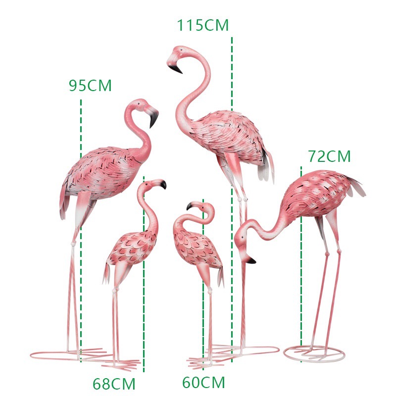 Juego de cinco piezas Flamingo