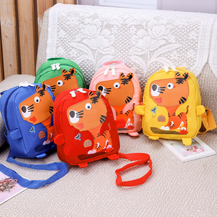 Детская сумка подходит для мужчин и женщин для детского сада, маленький мультяшный картхолдер, рюкзак, в корейском стиле, анти-потеряшка, семейный стиль