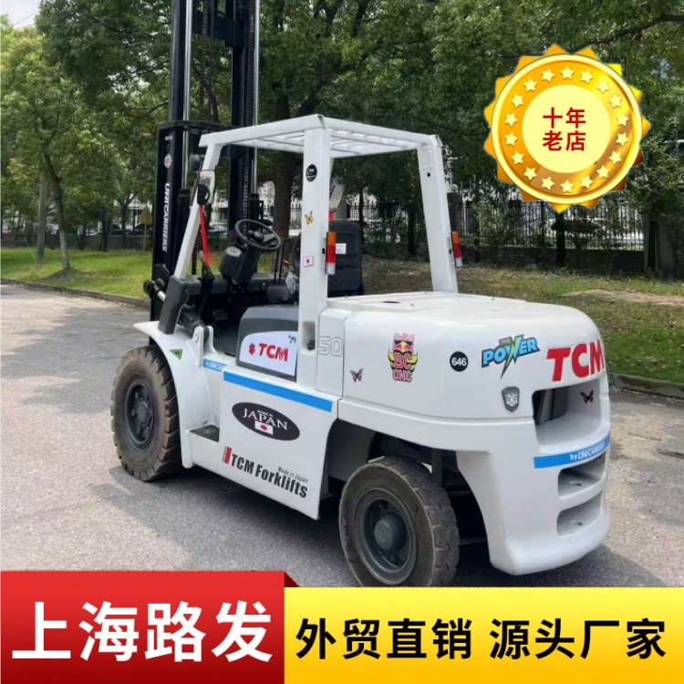 Carrileta elevadora de segunda mano Toyota / HeLi / Komatsu / TCM / HeLi / Hangzhou Diesel Carrileta elevadora eléctrica 3 toneladas 3.5 toneladas 5 toneladas