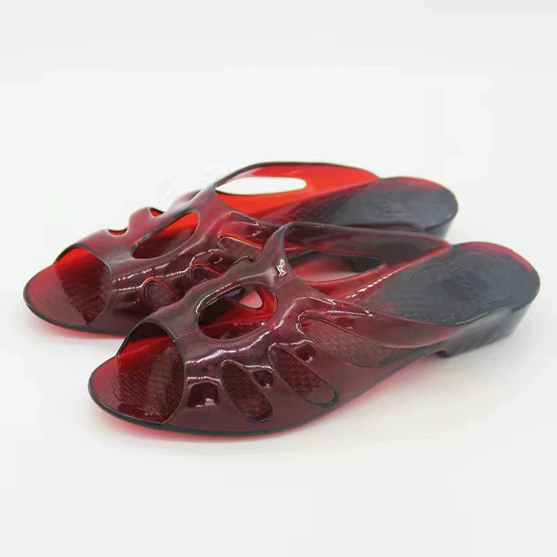 Летние крутые женские туфли со стразами, тапочки на низком каблуке, Нескользящие, износостойкие и износостойкие тапочки с кристаллами для женщин и женские тапочки для ног