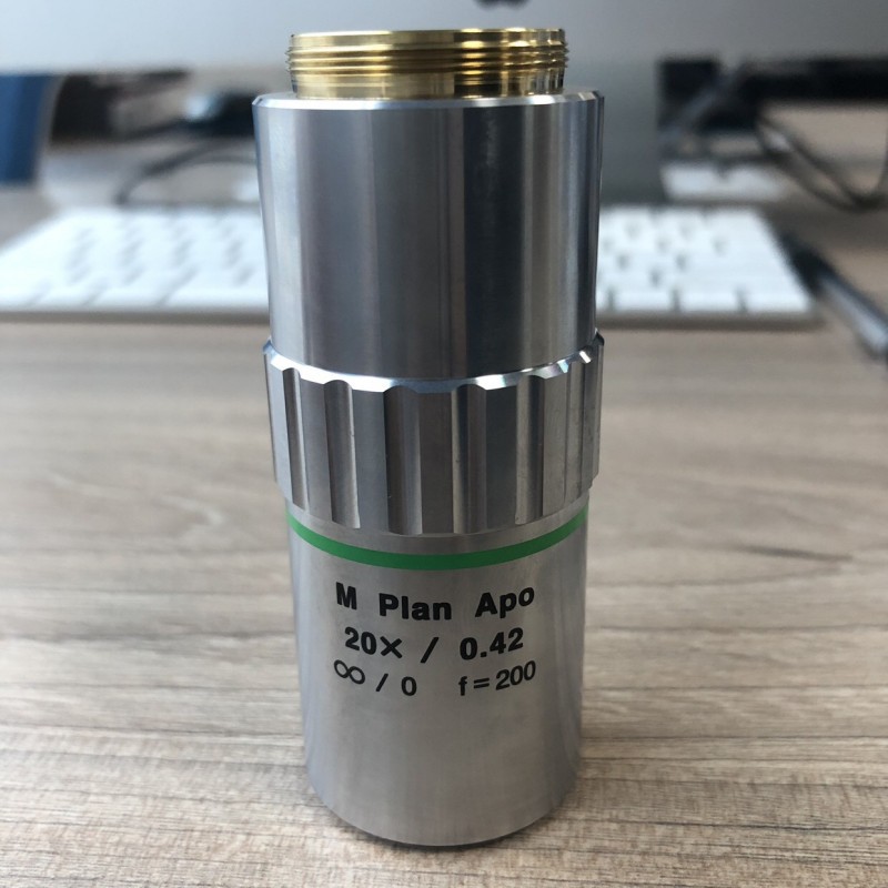 Mitutoyo/三丰M Plan Apo 20X/0.42显微镜物镜视觉摄影