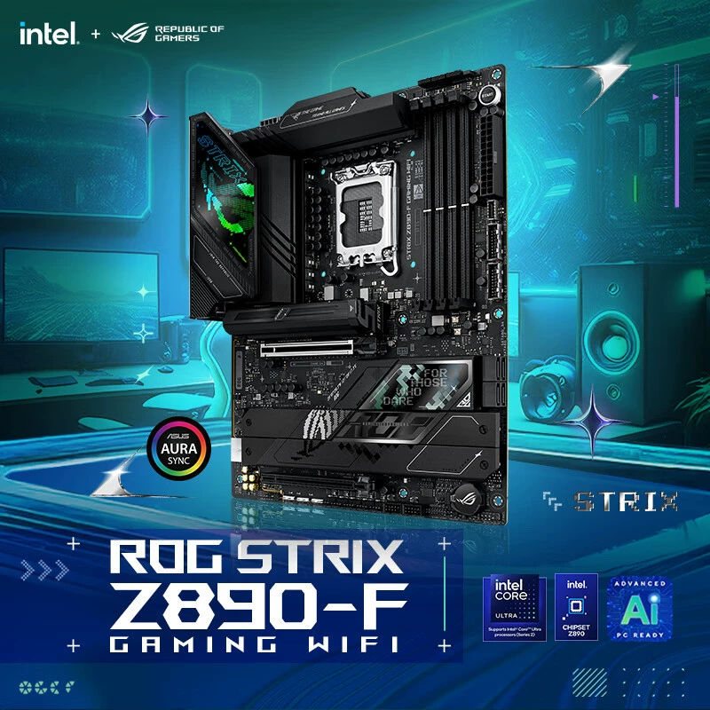 ROG STRIX Z890-F GAMING WIFI материнская плата Поддержка CPU 285K/265K/265KF