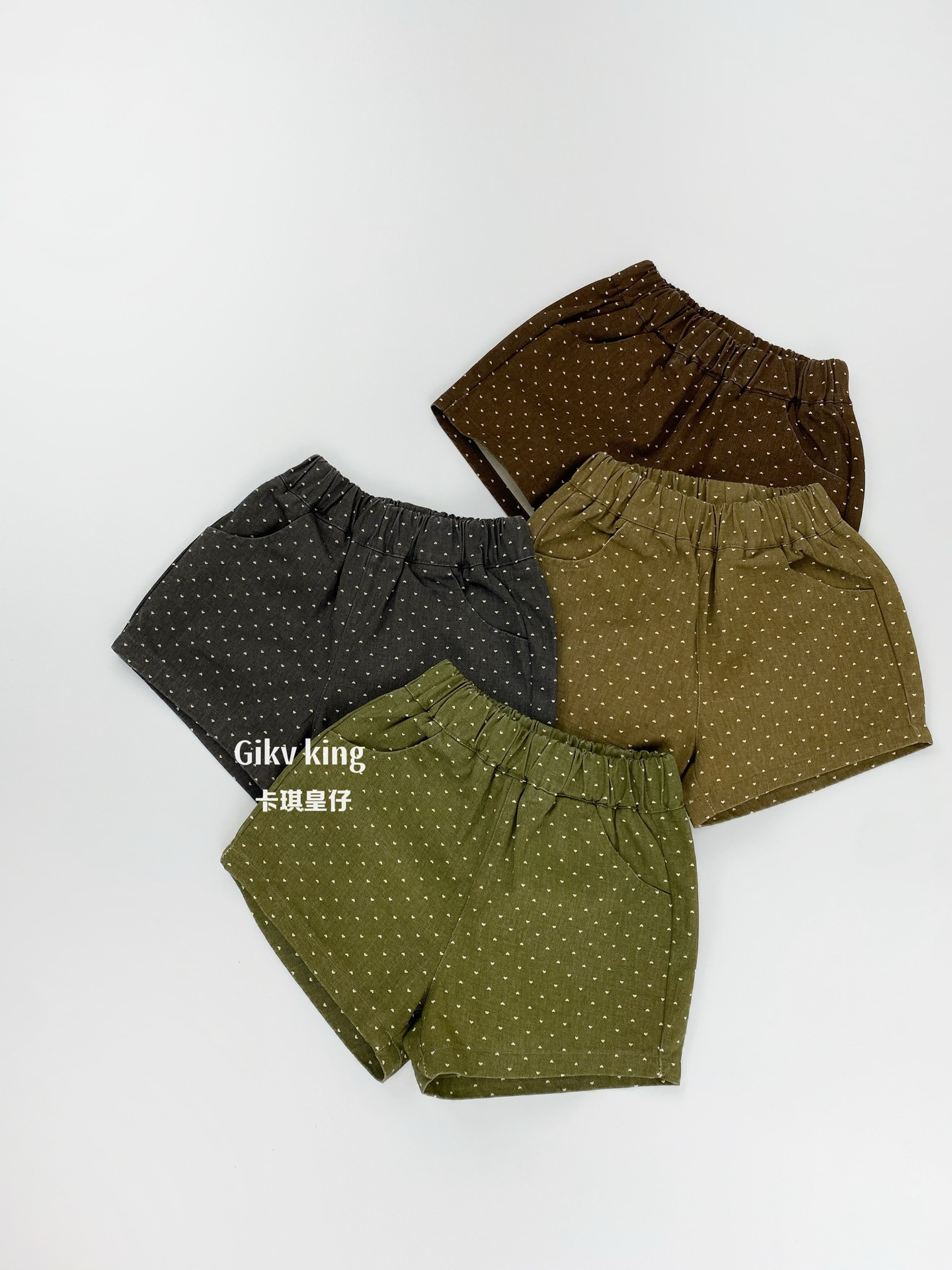 Japanese retro summer shorts