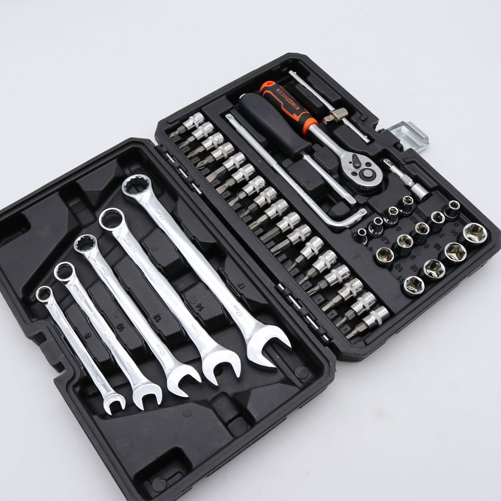 汽修工具箱套装多功能套筒扳手套装组合套管棘轮板手修车五金工具