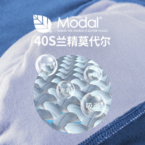 Men's V-Neck Cotton Briefs with Stretchy Waistband, Large Size, Breathable and Comfortable, Modal Fabric with Enhanced Thigh Area, Factory Wholesale and Dropshipping