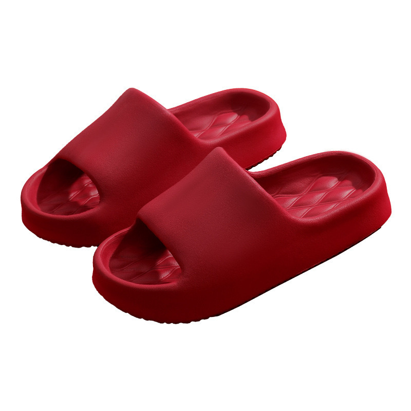 Zapatillas EVA para hombres casados zapatillas rojas pareja de mujeres un prometido festejar el compromiso de casarse con la vida de la mujer de tracción fresca