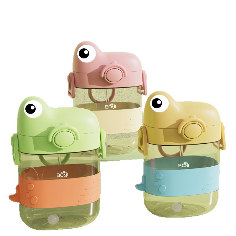 Tritan al por mayor tazas de bebés de paja tazas de boca de pato tazas de agua más de 10 meses fábrica de biberones para bebés