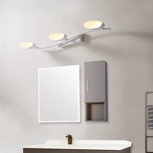 Modern Minimalist Mirror Headlight Led Wall Lamp Scandinavian Normcore Creative Toilet Cabinet Lamp Bathroom Lamp Fs027