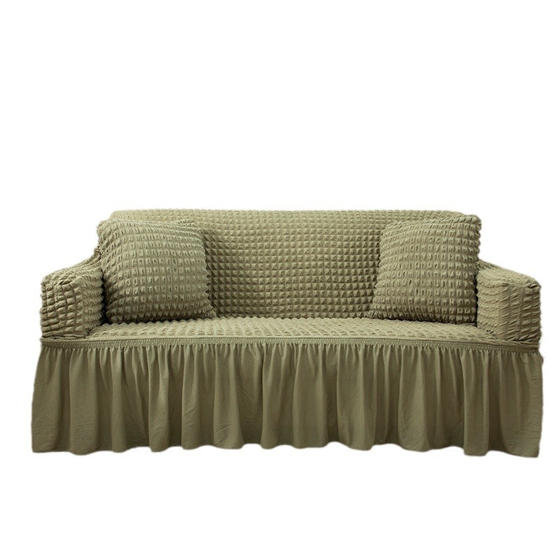 Transfronterizo Amazon Ebay falda elástica todo incluido funda de sofá cubierta cubierta cubierta de polvo rejilla de burbujas