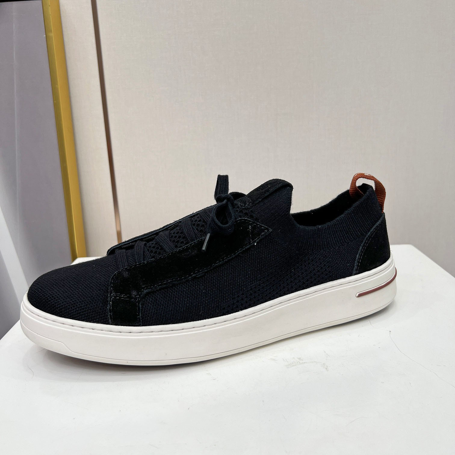 Men's Genuine Leather Casual Trainers Versatile Flat Lace Up Shoes_voghion.com