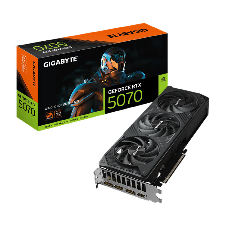 Geforce Rtx 5070 Windforce Oc Sff 12g Wind Force Game Ai Intelligent Learning Graphics Card