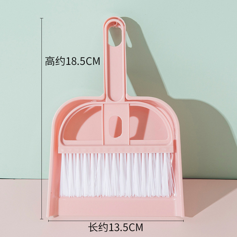 Mini escoba pequeña, escoba de plástico, juego de recogedor, cepillo de artículos diversos, fábrica de productos de limpieza para mascotas pequeñas para el hogar al por mayor