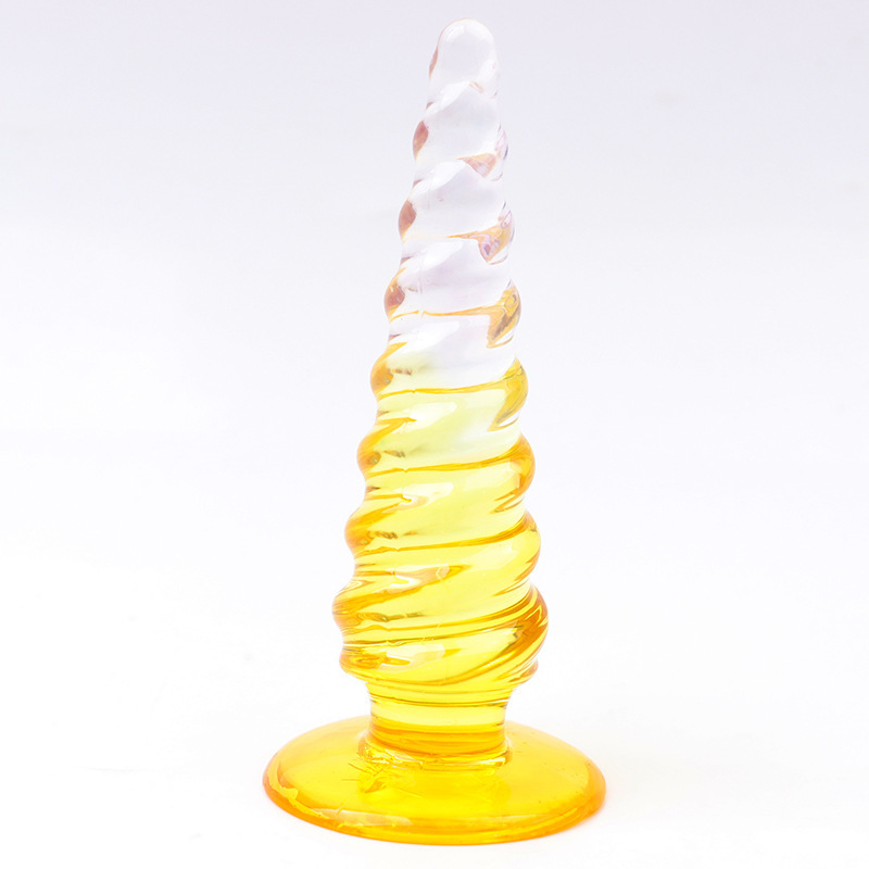 Jelly Anal Plug with Graduated Beads, Flexible TPE Beginner Anal Trainer — detail image 10