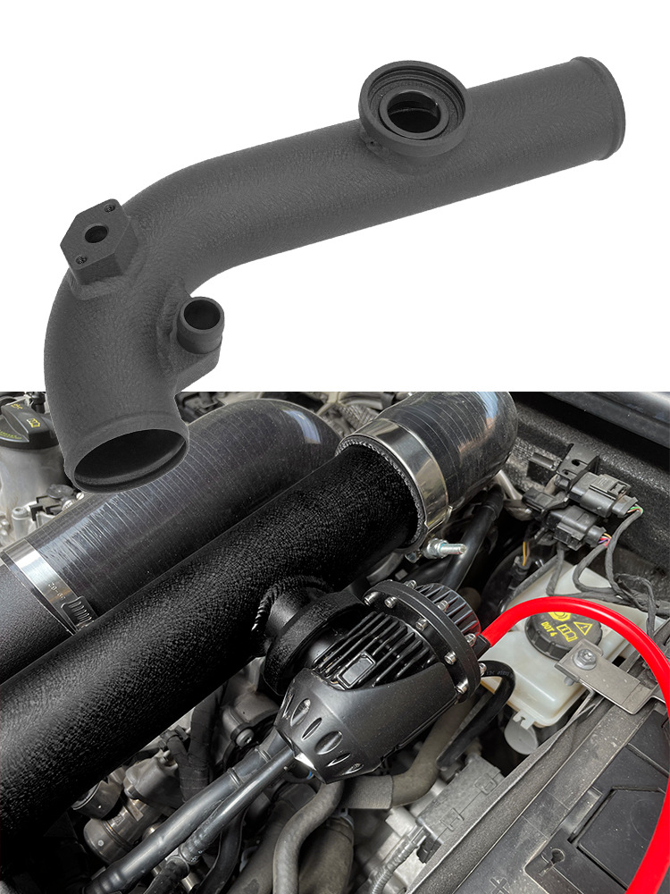 Car Volkswagen Turbocharger Pipe with Pressure Relief Valve Bov Kit Suitable for Volkswagen Golf Ea211 Engine