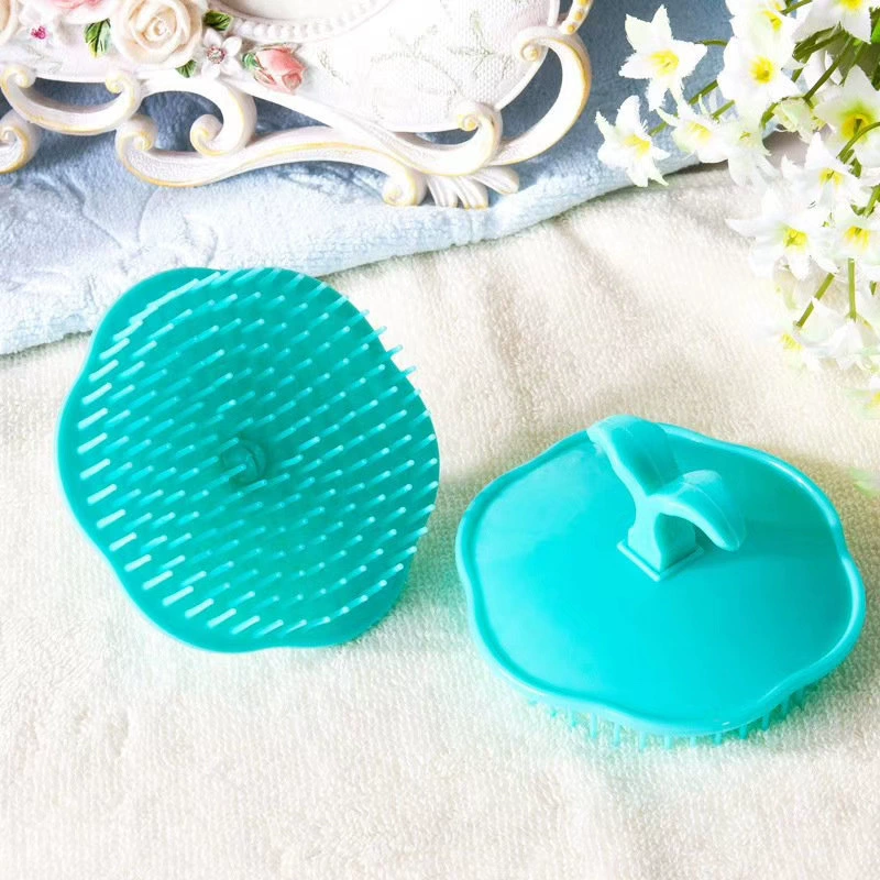 Silicone handheld massager for scalp for traveling
