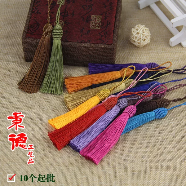 9+5cm Ready-Made Screw Ball Tassels, Pineapple Cap Threaded Tassel Fringe Accessories