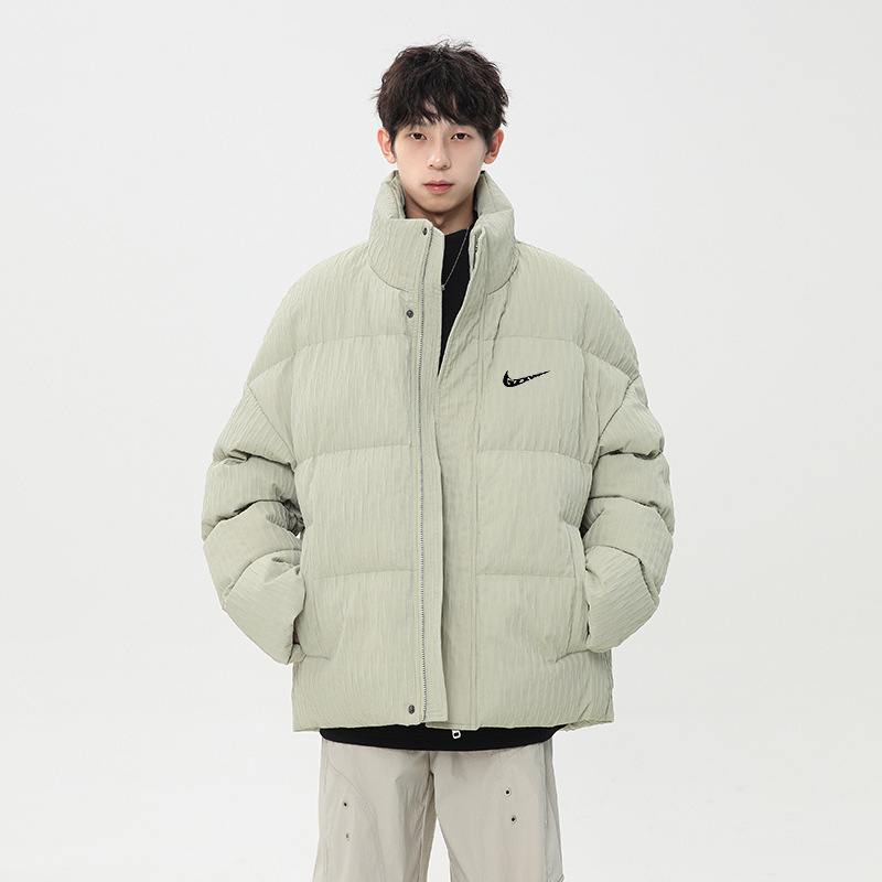 Cross-Border 2026 Autumn and Winter New Cotton Jacket Men's Cotton Clothing Outdoor Sports Casual Loose Trendy Brand Cotton Jacket Couple Style Cross-Border 2026 Autumn and Winter New Cotton Jacket Men's Cotton Clothing Outdoor Sports Casual Loose Trendy Brand Cotton Jacket Couple Style