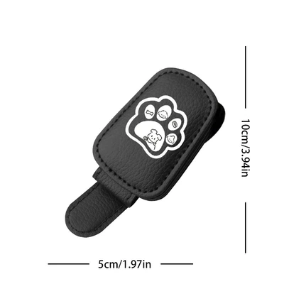 Black cross-border bestseller sunglasses: Car Glasses Clip/Bill Clip